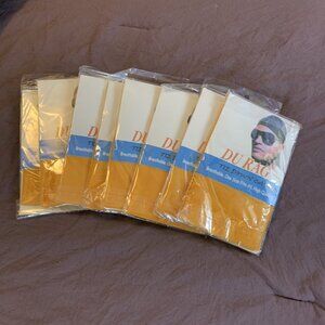 Du Rag Lot of 8 Mustard Yellow Head Cap One Size Fits All Breathable